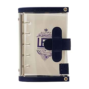 Amazon.co.jp: LETS STATIONERY GOODS クリア システム手帳 ミニ